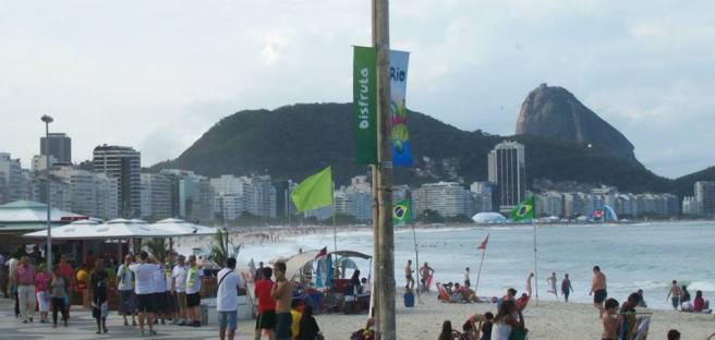 La plage mythique de Copacabana © C.F.